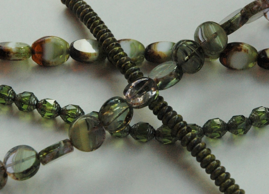 Czech Glass Beads to be Made into Earrings and Bracelets for Talisman Too Collections